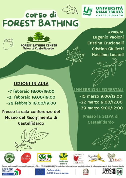 Corso propedeutico alla pratica del forest bathing