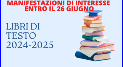 Fornitura libri di testo nelle scuole primarie: manifestazioni di interesse entro il 26 giugno