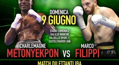 Grande boxe domenica al ‘Mancini’: Charly sfida Filippi per il titolo del Mediterraneo