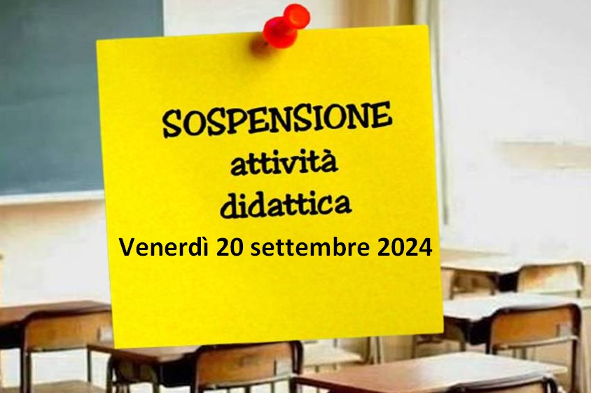 Sospensione delle attività didattiche e chiusure